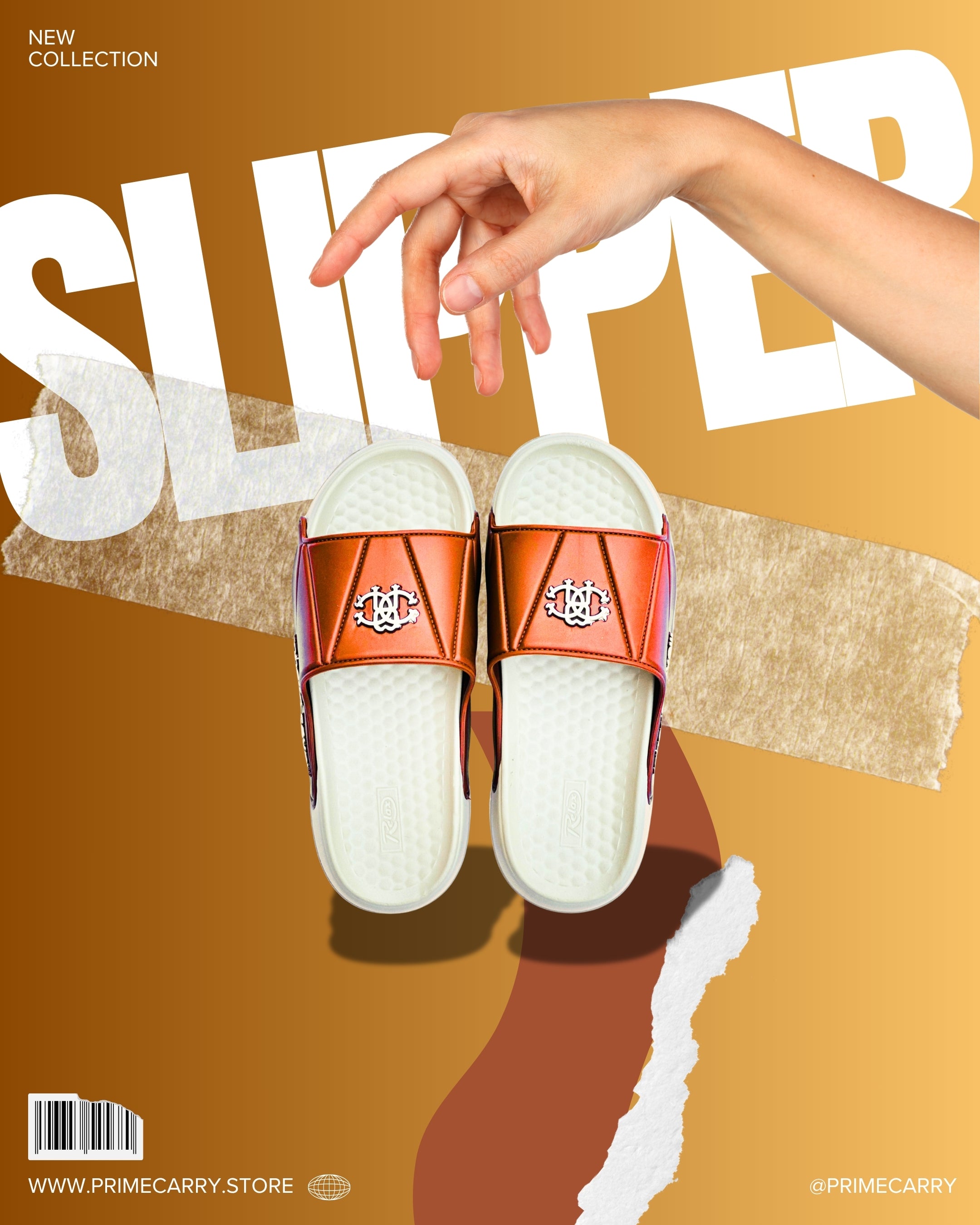 Prime Carry Roberto Cavalli slide slipper with stylish design and open toe, perfect for casual or lounge wear.